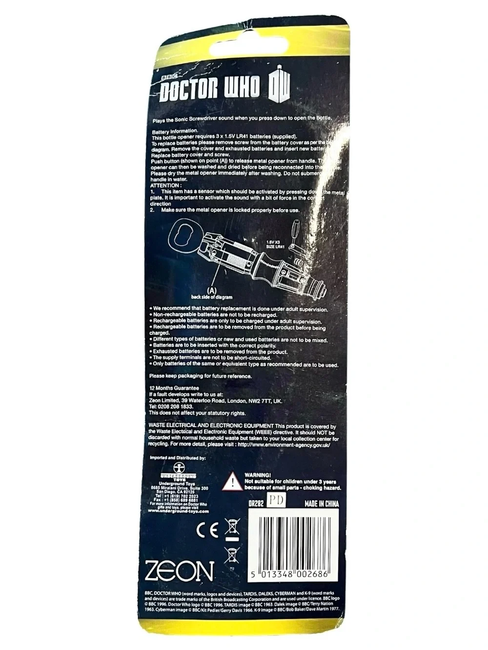 Doctor Who BBC Sonic Screwdriver Bottle Opener